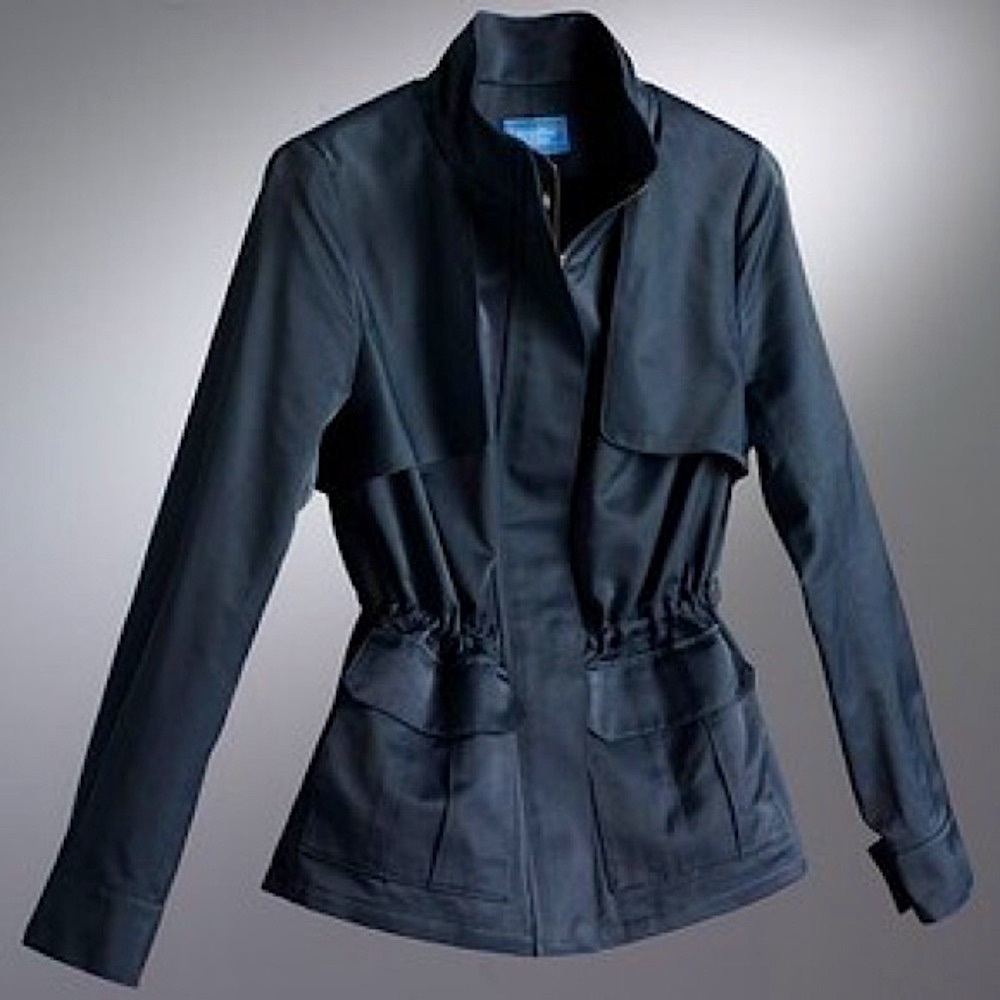 Simply Vera by Vera Wang Anorak Blue Jacket •